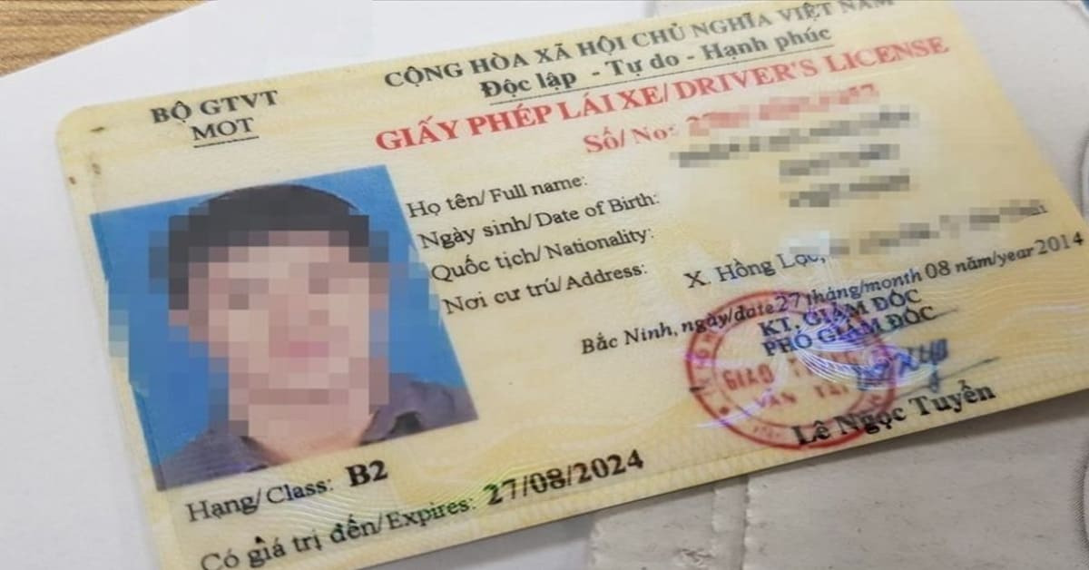 Một số trường hợp nhất định cần đổi bằng lái xe ô tô khi hết hạn không phải tất cả